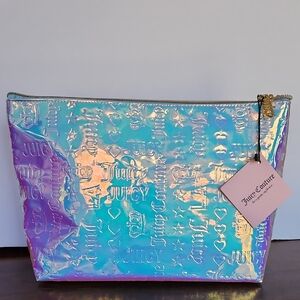 Juicy Couture Holographic Cosmetic Bag